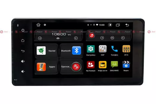 Автомагнитола для Mitsubishi Universal RedPower 61239 (+ Камера заднего вида в подарок!)