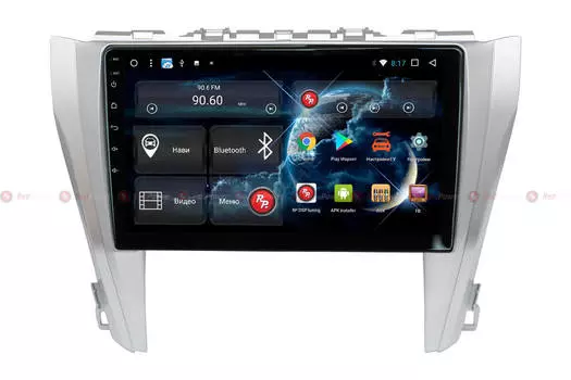 Автомагнитола для Toyota Camry XV55 Рестайлинг (2014-2017) RedPower 51231 R IPS DSP ANDROID 8+ (+ Камера заднего вида в подарок!)