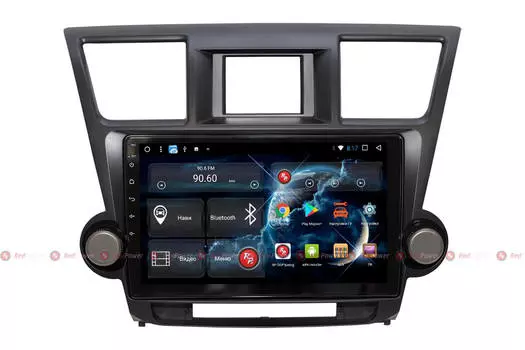 Автомагнитола для Toyota Highlander II U40 (2007-2013) RedPower 51035 R IPS DSP ANDROID 8+ (+ Камера заднего вида в подарок!)