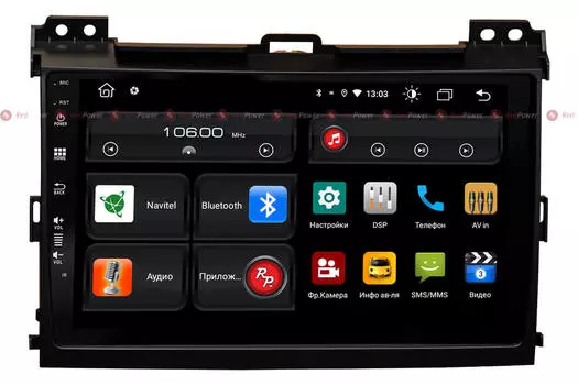 Автомагнитола для Toyota Land Cruiser Prado 120 (2002-2009) RedPower 61182 (+ Камера заднего вида в подарок!)