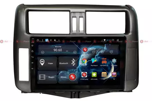 Автомагнитола для Toyota Land Cruiser Prado 150 (2010-2013) RedPower 51065 R IPS DSP ANDROID 8+ (+ Камера заднего вида в подарок!)