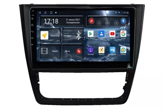 Автомагнитола RedPower 71404 для Skoda Yeti (05.2009-10.2018) с кондиционером (+ Камера заднего вида в подарок!)