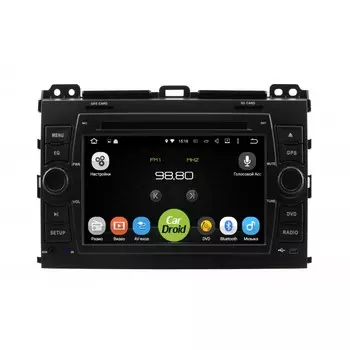 Автомагнитола Roximo CarDroid RD-1105F для Toyota Land Cruiser Prado 120 (+ Камера заднего вида в подарок!)