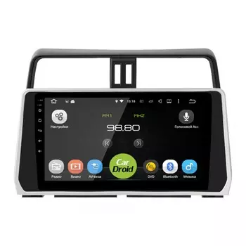 Автомагнитола Roximo CarDroid RD-1126F Toyota LC Prado 150 2017-2018 (+ Камера заднего вида в подарок!)