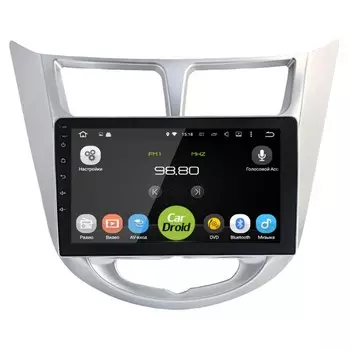 Автомагнитола Roximo CarDroid RD-2003F для Hyundai Solaris I 2011-2017 (+ Камера заднего вида в подарок!)