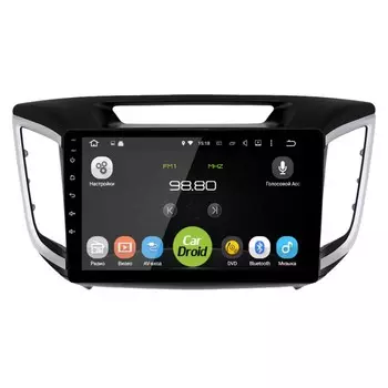 Автомагнитола Roximo CarDroid RD-2010F для Hyundai Creta 2016-2018 (+ Камера заднего вида в подарок!)