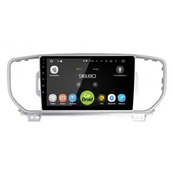 Автомагнитола Roximo CarDroid RD-2319F для KIA Sportage IV 2016-2018 (+ Камера заднего вида в подарок!)