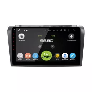 Автомагнитола Roximo CarDroid RD-2415F для Mazda 6 (GH) 2007-2012 (+ Камера заднего вида в подарок!)