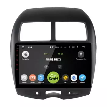 Автомагнитола Roximo CarDroid RD-2614F для Mitsubishi ASX (+ Камера заднего вида в подарок!)