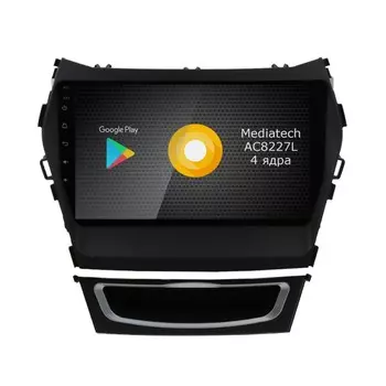 Автомагнитола Roximo S10 RS-2019-N12 для Hyundai SantaFe 3 / ix45 (+ Камера заднего вида в подарок!)