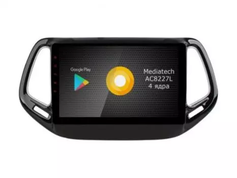 Автомагнитола Roximo S10 RS-2204 для Jeep Compas 2017 (+ Камера заднего вида в подарок!)