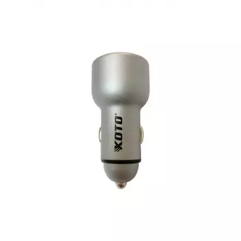 Автомобильное зарядное устройство KOTO KTU07427 DUAL USB (2-USB,12/24В)