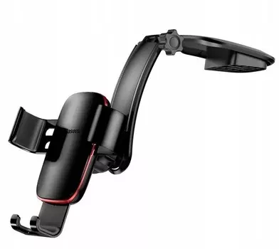 Автомобильный держатель для телефона на панель Baseus Metal Age Gravity Car темно-серый