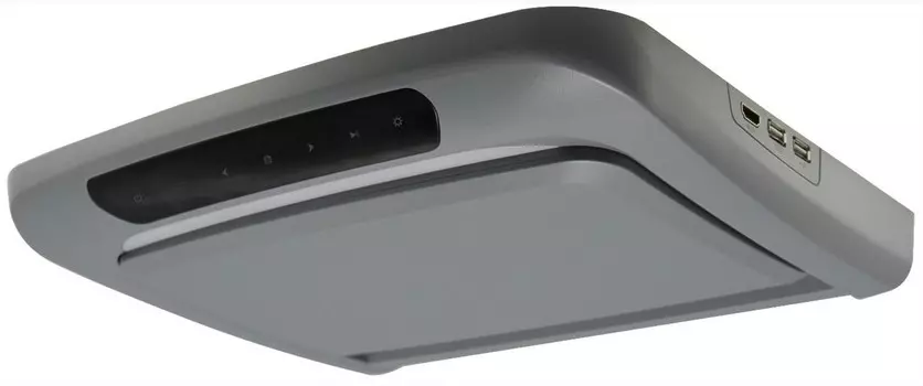 Автомобильный потолочный монитор 10.1" с медиаплеером FarCar-Z005 (серый) (+ Автомобильные коврики в подарок!)