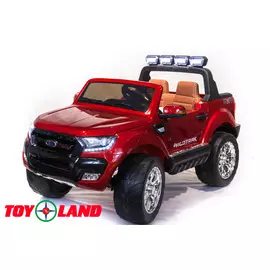 Автомобиль Toyland Ford Ranger New 4х4 F650 Красный (+ Защитный чехол СМЕШАРИКИ в подарок!)