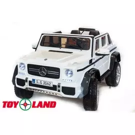 Автомобиль Toyland Mercedes Benz Maybach G 650 Белый (+ Защитный чехол СМЕШАРИКИ в подарок!)