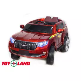Автомобиль Toyland Toyota Prado YHD5637 Красный (+ Защитный чехол СМЕШАРИКИ в подарок!)