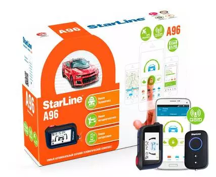 Автосигнализация StarLine A96 BT 2CAN-2LIN GSM