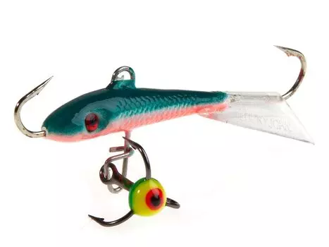 Балансир Lucky John FIN 3 + тр. 40мм/54 блистер