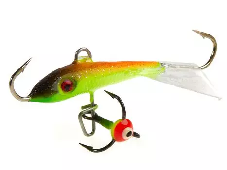 Балансир Lucky John FIN 4 + тр. 60мм/57 блистер