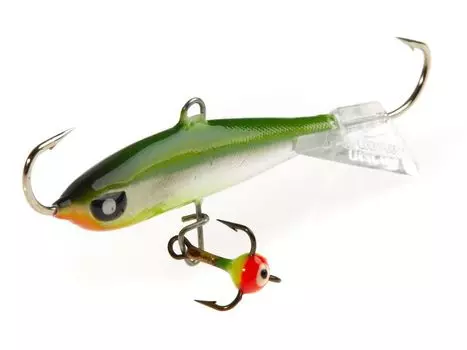 Балансир Lucky John NORDIC 4 + тр. 40мм/40H блистер