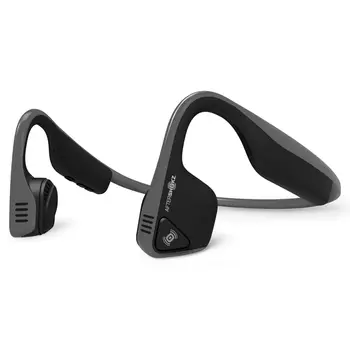 Беспроводные наушники с костной проводимостью звука AfterShokz Trekz Titanium серые