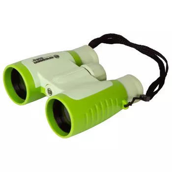 Бинокль детский Bresser Junior 3x30, зеленый (+ Антисептик-спрей для рук в подарок!)