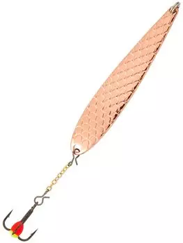 Блесна вертикальная зимняя Lucky John DIAMOND BLADE с цепью и тройниками 41мм C блистер
