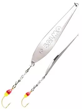 Блесна вертикальная зимняя Lucky John S-3-Z с цеп. и кр. 06.5г S блистер