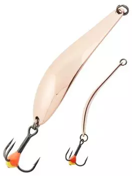 Блесна вертикал. зим. Lucky John X-BLADE с тр. 7,6г C блистер