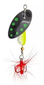 Блесна вращ. Lucky John EXCENTRIC IN-LINE 06.0г 001 в блистере