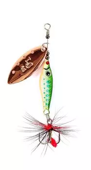 Блесна вращ. Lucky John TRIAN BLADE LONG 12.0г 005 в блистере