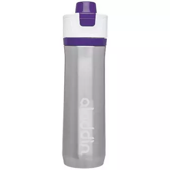Бутылка для воды Aladdin Active Hydration 0.6L фиолетовая (+ Антисептик-спрей для рук в подарок!)
