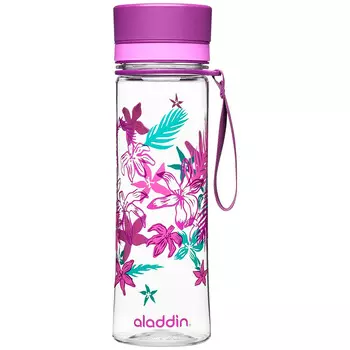 Бутылка для воды Aladdin Aveo 0.6L фиолетовая (10-01102-078) (+ Антисептик-спрей для рук в подарок!)