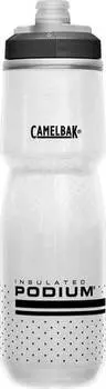 Бутылка спортивная CamelBak Podium Chill (0,71 литра), белая (+ Антисептик-спрей для рук в подарок!)