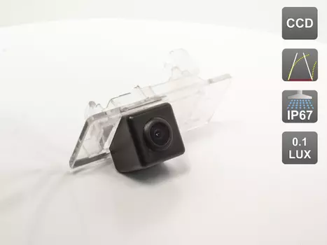 CCD штатная камера заднего вида с динамической разметкой AVIS Electronics AVS326CPR (#134) для SKODA VOLKSWAGEN AUDI