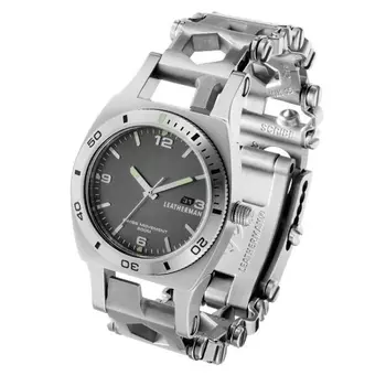 Часы Leatherman TREAD TEMPO LT Steel 832589 (+ Антисептик-спрей для рук в подарок!)