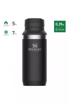 Черная термокружка STANLEY Adventure 0,35L 10-02284-016