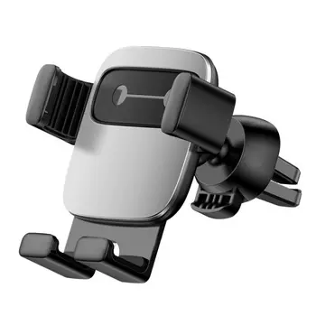 Держатель Baseus Cube Gravity Vehicle-mounted Holder (Silver)