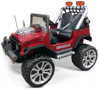 Детский электромобиль Peg-Perego Gaucho Grande (+ Защитный чехол СМЕШАРИКИ в подарок!)