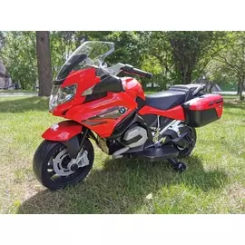 Детский мотоцикл Toyland BMW K 1300S Красный (+ Защитный чехол СМЕШАРИКИ в подарок!)