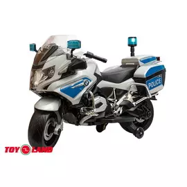 Детский мотоцикл Toyland BMW R 1200RT-P Серебро (+ Защитный чехол СМЕШАРИКИ в подарок!)