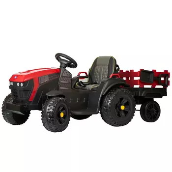 Детский Трактор Toyland BDM0925 Красный (+ Защитный чехол СМЕШАРИКИ в подарок!)