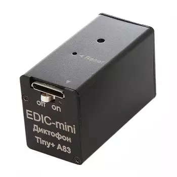 Диктофон Edic-mini TINY+ A83-150HQ (+ Антисептик-спрей для рук в подарок!)