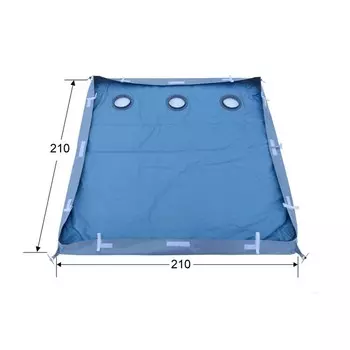 Дно гидроизоляционное ЛОТОС КУБ 3-900 (210х210)