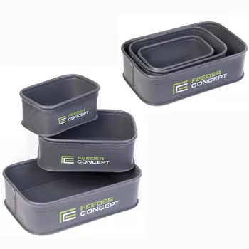 Емкости для прикормки и насадки Feeder Concept EVA 3шт. 01 набор