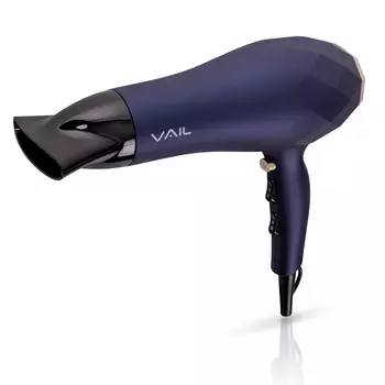 Фен VAIL VL-6304 мощность 2200 Вт синий шёлк