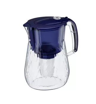 Фильтр-кувшин Аквафор ОРЛЕАН модель Р140А5FM (синий-кобальт) (+ Антисептик-спрей для рук в подарок!)