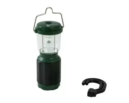 Фонарь 0.5 Watt LED CAMPING LANTERN olive (без батареек), LT-0054AA (+ Антисептик-спрей для рук в подарок!)
