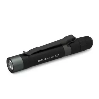 Фонарь LED LENSER Solidline ST2 (+ Антисептик-спрей для рук в подарок!)
